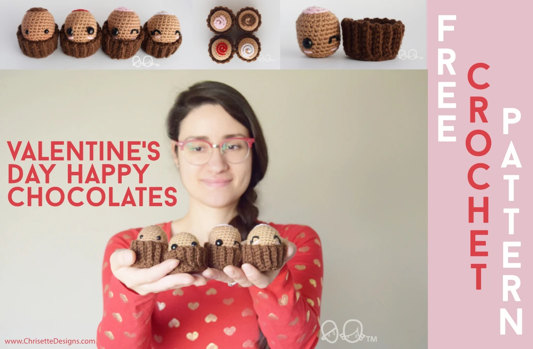 crochet chocolates